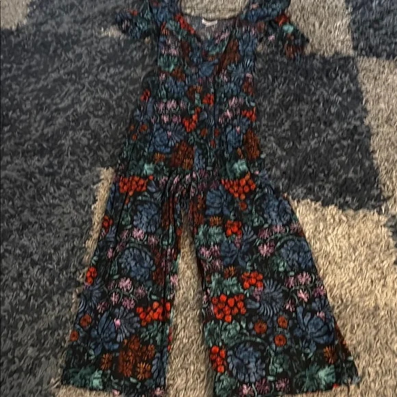 Knox Rose Blue and Red Long Sleeve Sundress - Picture 6 of 6